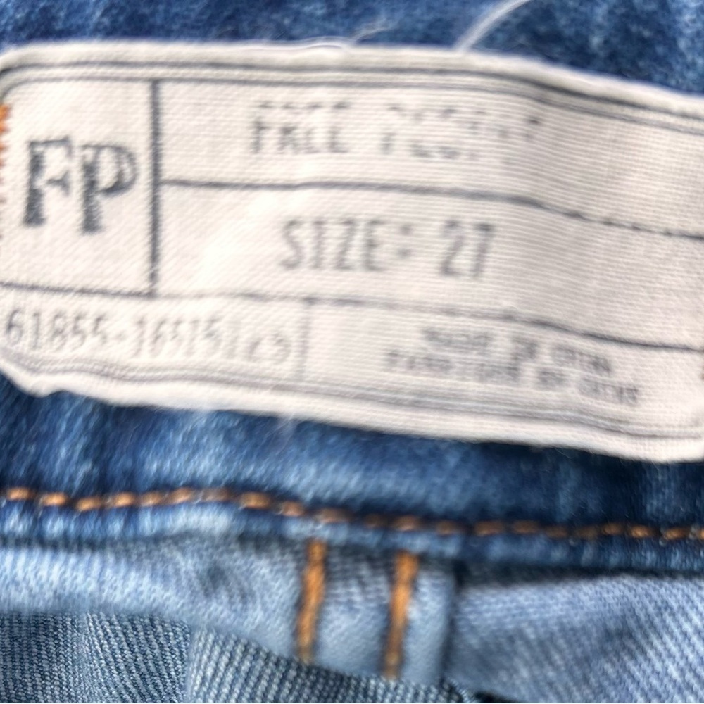 Free People Dark Blue Women's Jeans Overalls - Picture 4 of 16